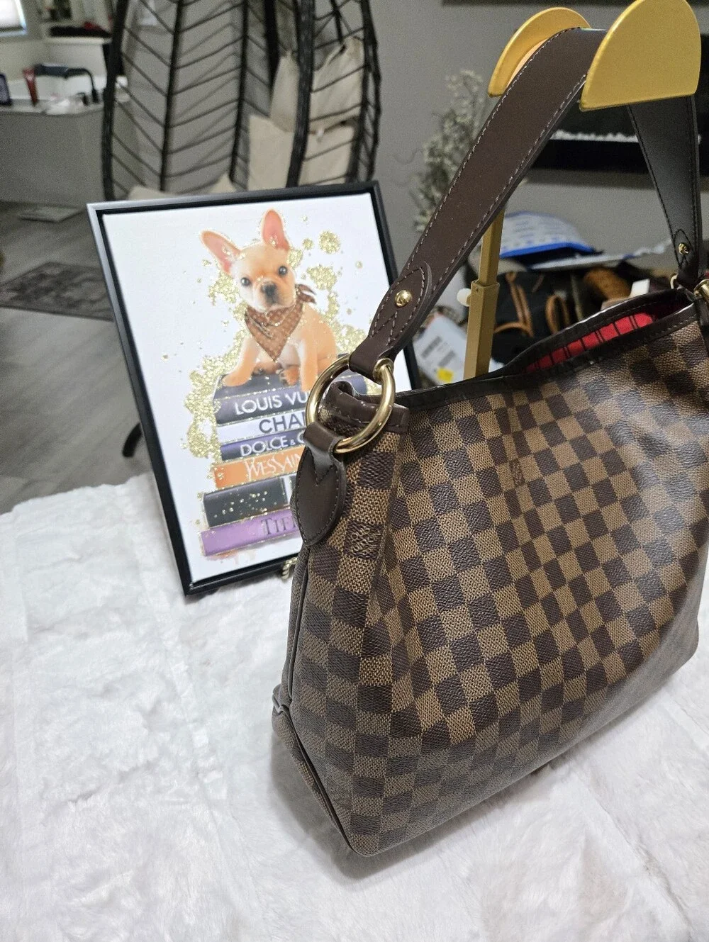 🔥 Louis Vuitton Damier Ebene Delightful PM EUC 🔥